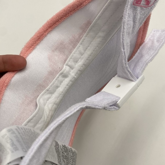 Walt‎ Disney World 50th Anniversary Terry Clothes Visor Cap Adjustable White New - Picture 3 of 6